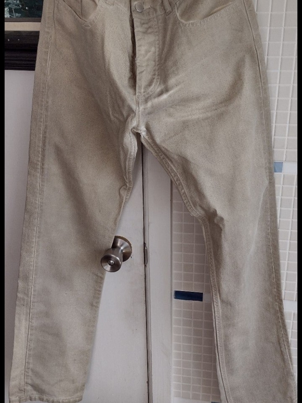 Men's Beige Pants - Classic Casual